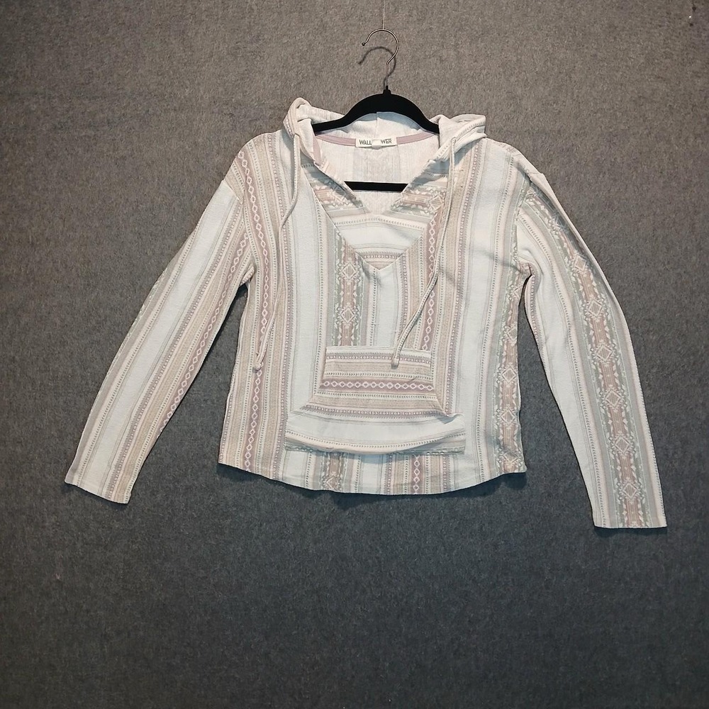 Wallflower sz M Hoodie Boho hippie beach southwestern cottage 90s y2k desert
